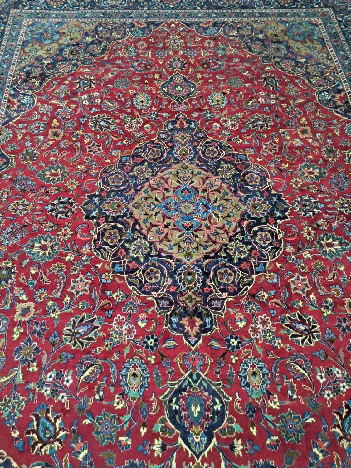 یک عدد فرش مشهد|فرش|بناب, |دیوار