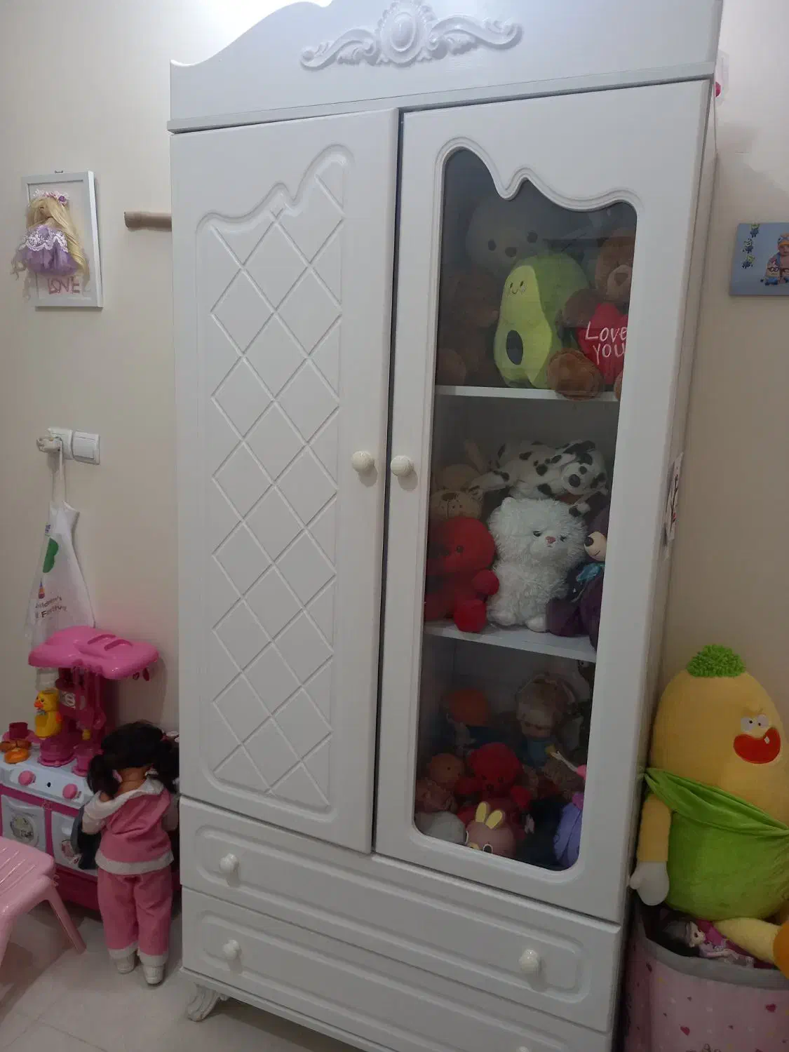 تخت و کمد کودک|تخت و سرویس خواب|بروجرد, |دیوار