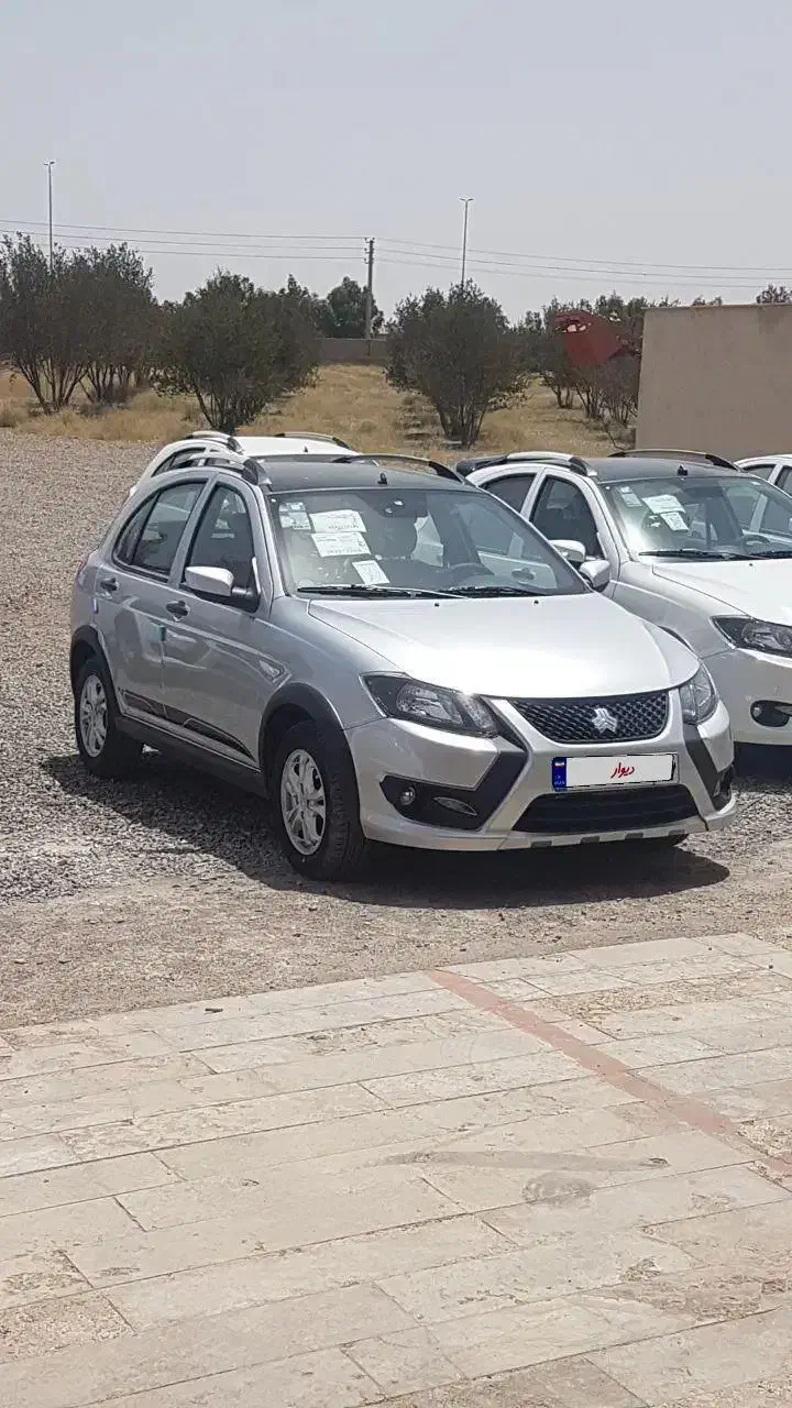 کوییک نقره ای سقف مشکی gxrl|خودرو سواری و وانت|ساوه, |دیوار