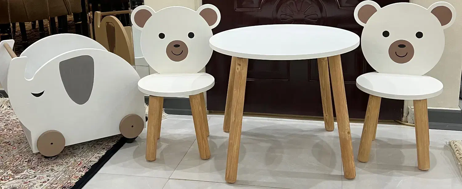 میزوصندلی کودک(تدی)|تخت و صندلی بچه|تهران, والفجر (افسریه)|دیوار