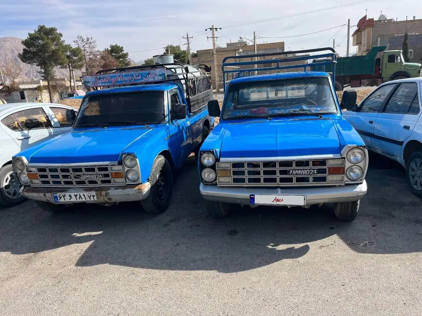 نیسان مدل ۸۴ دوگانه و۸۳ دوگانه استهبان|خودرو سواری و وانت|استهبان, |دیوار