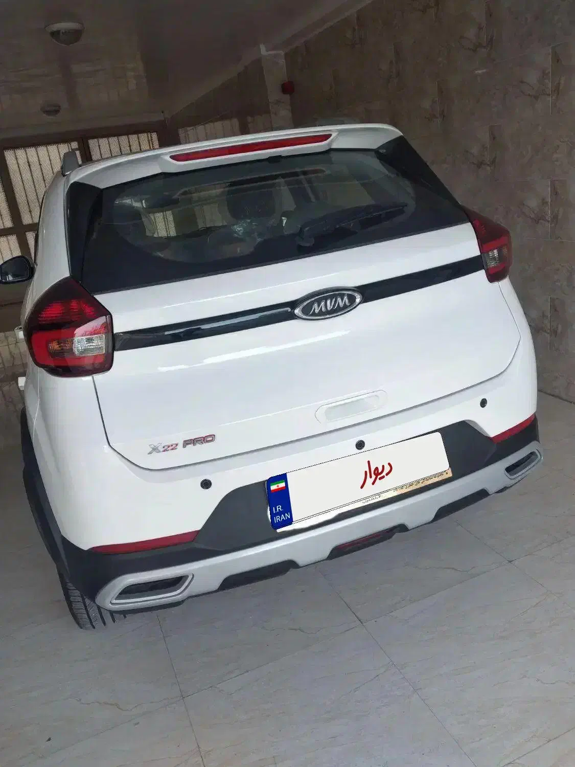 ام وی ام ایکس ۲۲ پرو بیرنگ|خودرو سواری و وانت|اردبیل, |دیوار