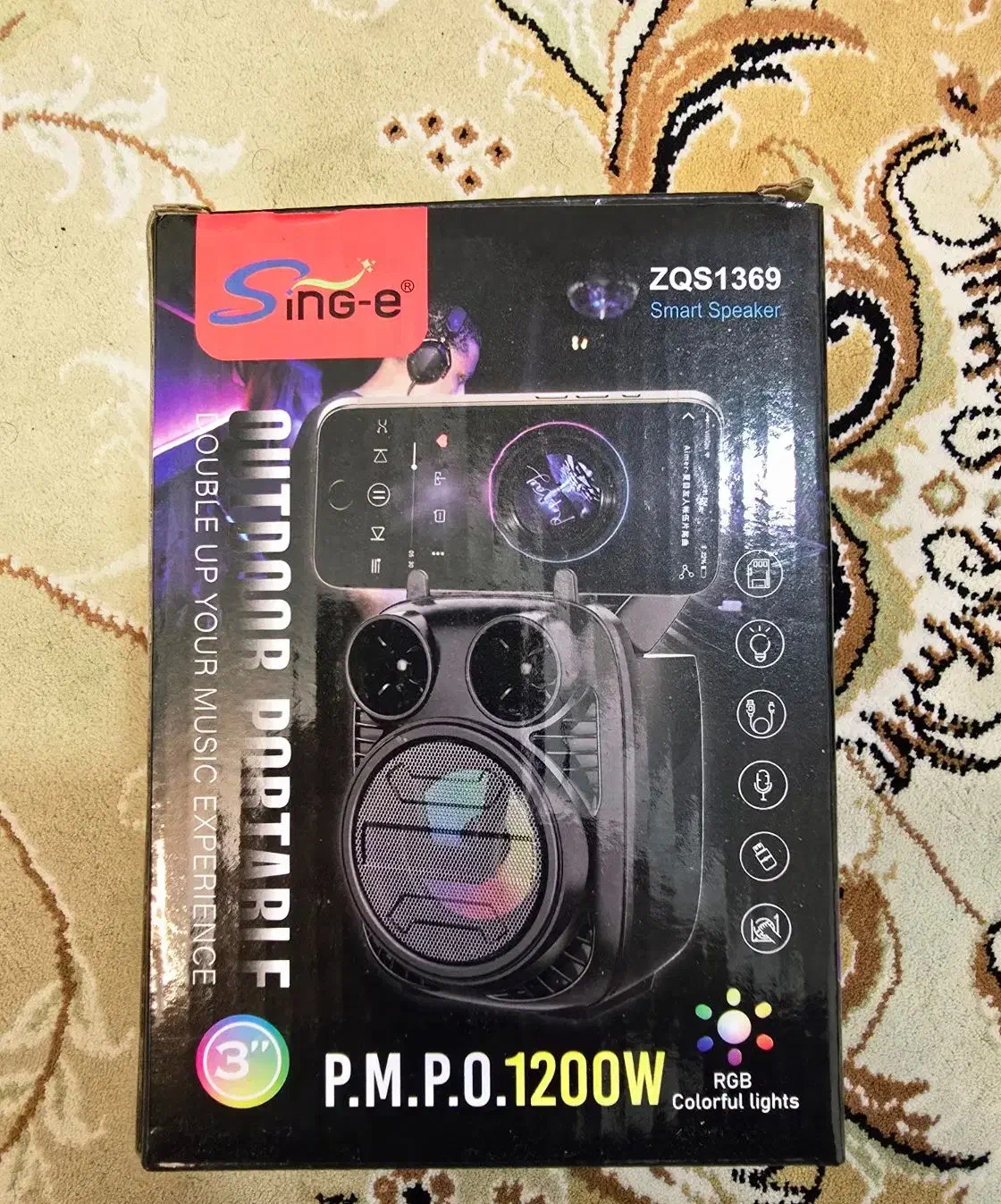 فروش اسپیکر 1369 ZQS نو|سیستم صوتی خانگی|مرند, |دیوار