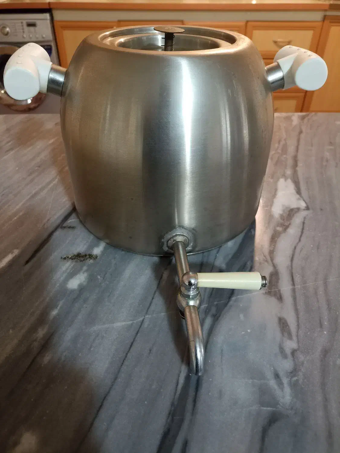 سماور رو گازی استیل|سماور، چایساز، قهوهساز|سلماس, |دیوار