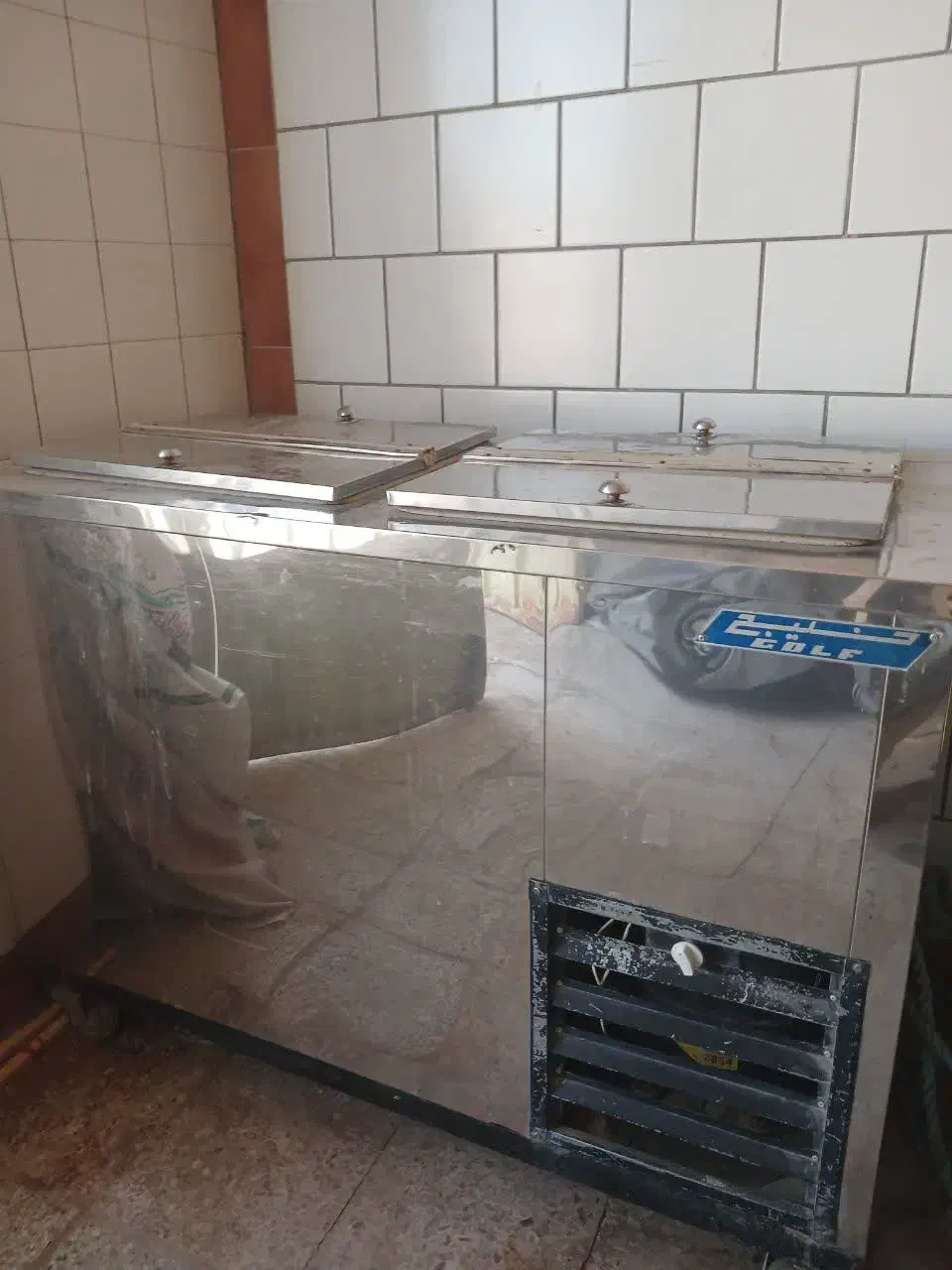 یخچال بستنی دو درب|یخچال و فریزر|بروجن, |دیوار