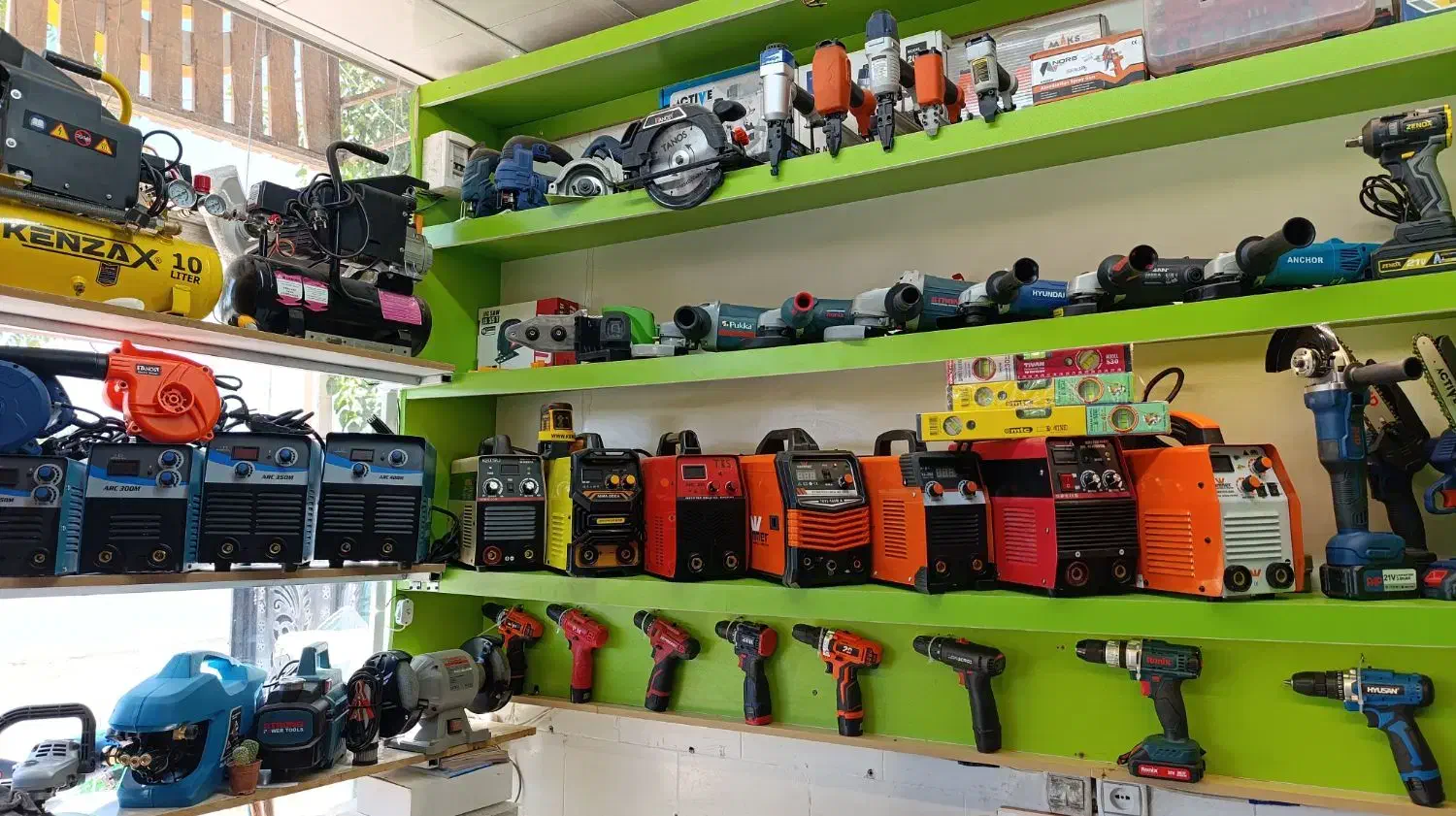 ابزار آلات نو و دست دوم|ابزارآلات|تربت‌حیدریه, حاجی یار‎|دیوار