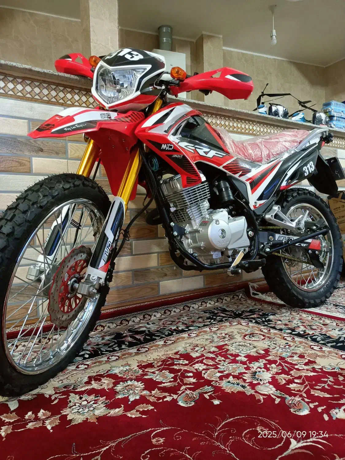 موتورسیکلت تریل پرواز 200،خشک خشک|موتورسیکلت|قزوین, |دیوار