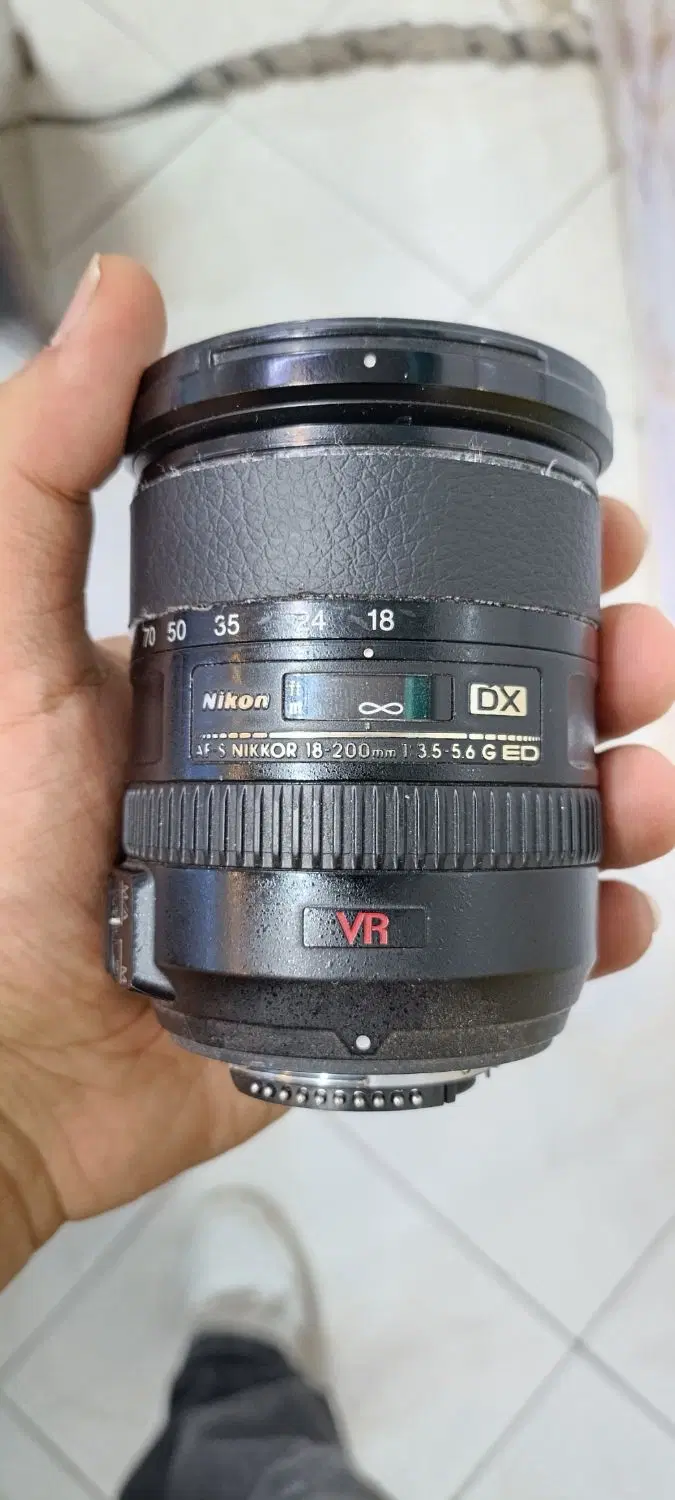 لنز 200-18 nikon|دوربین عکاسی و فیلم‌برداری|نیشابور, امام|دیوار