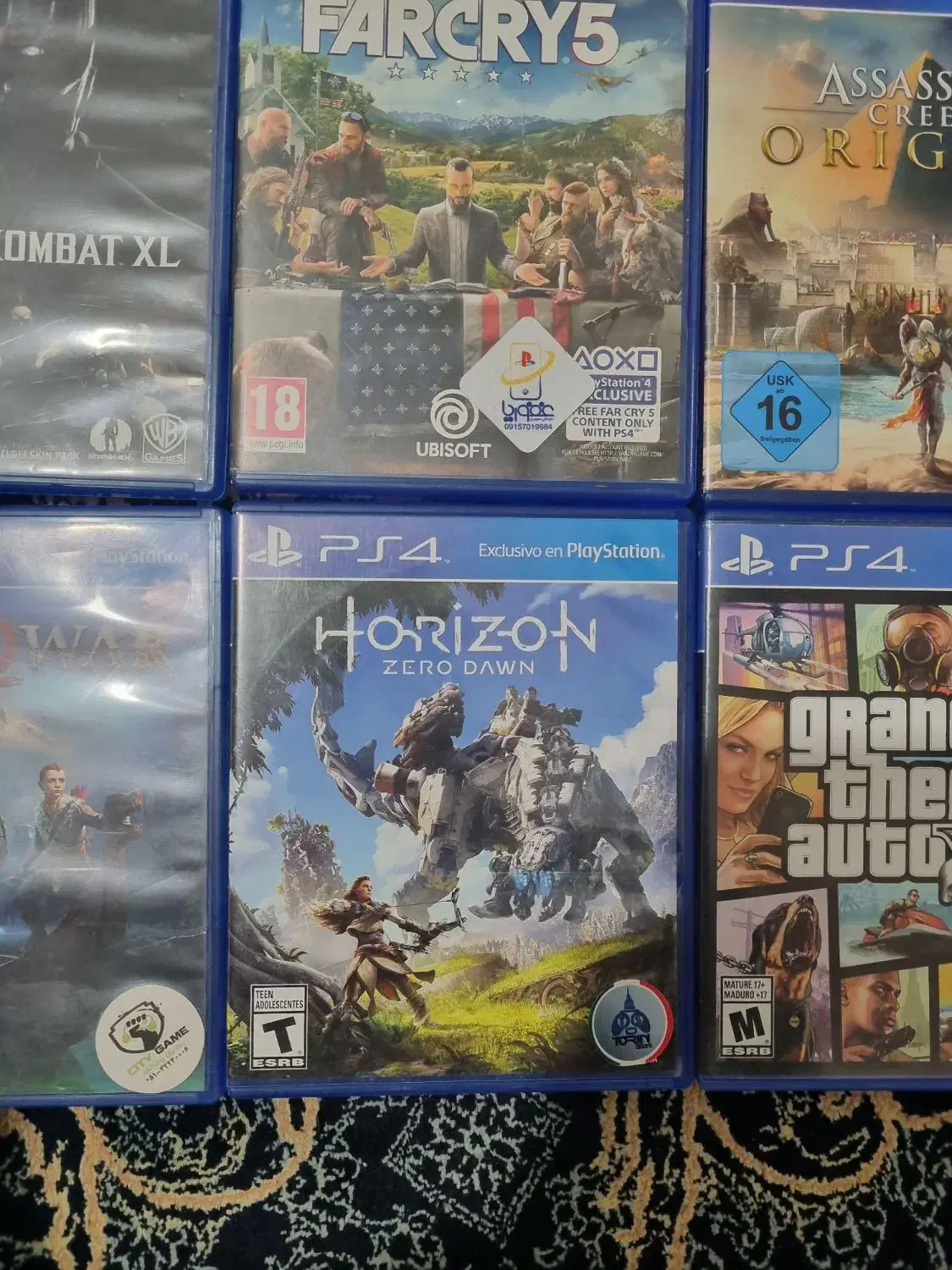 انواع بازی ps4 و ps5|کنسول، بازی ویدئویی و آنلاین|مشهد, ادیب نیشابوری (شهرک غرب)|دیوار