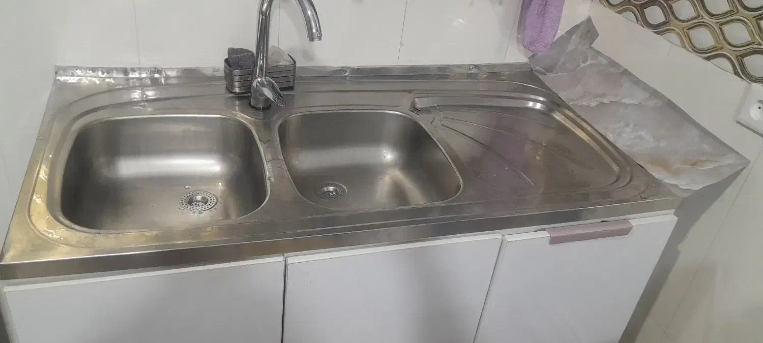 سینک‌وآبچکان|آب‌چکان و نظم‌دهنده ظروف|جوانرود, |دیوار