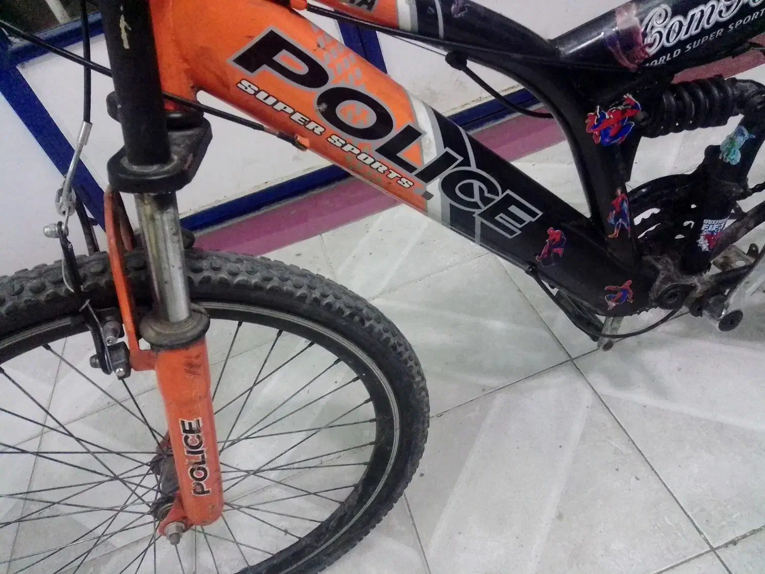 دوچرخه پلیس سایز 24 در حد صفر|دوچرخه، اسکیت، اسکوتر|گرگان, |دیوار