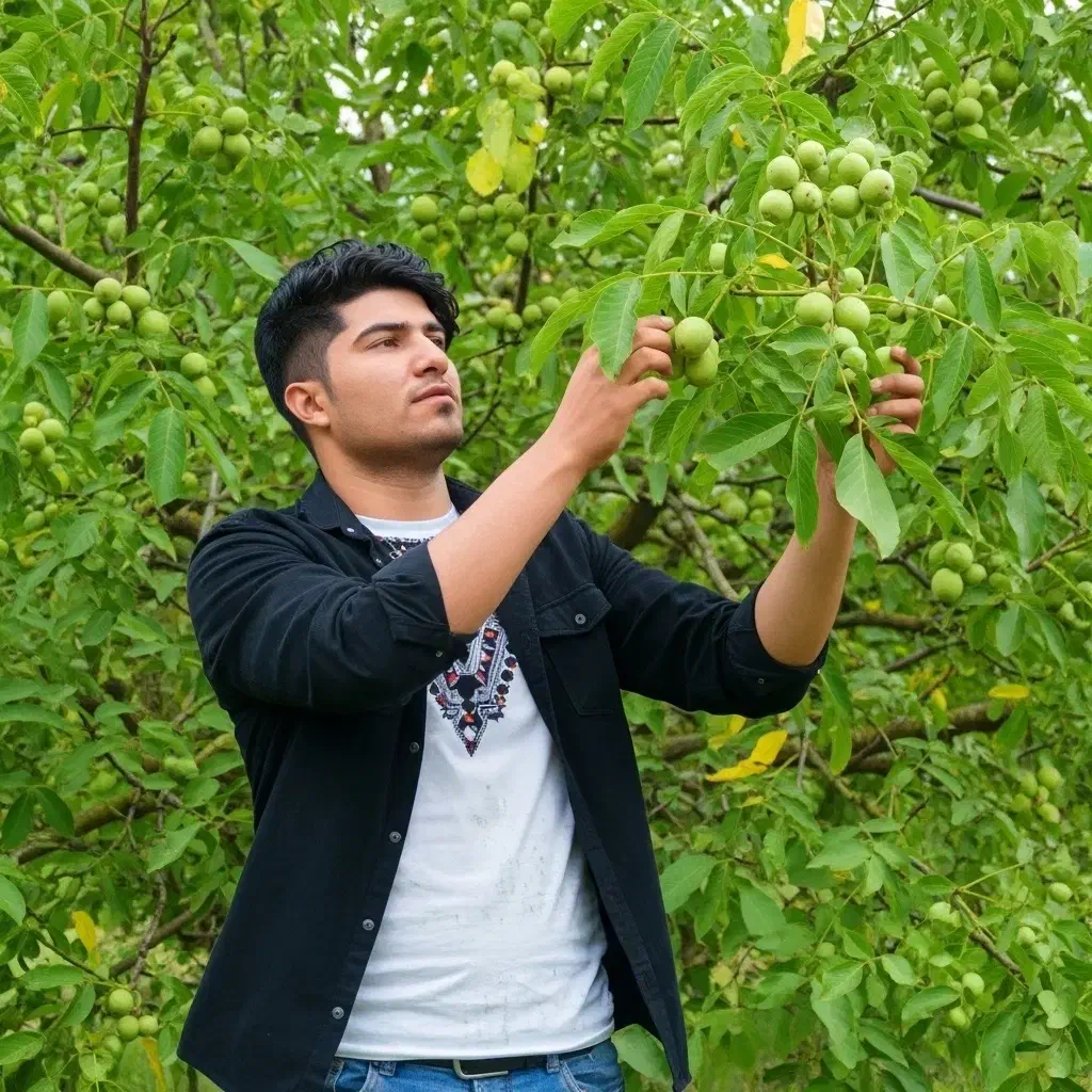 گــردو دیـرگل تخم مرغی مقاوم به سرما|حراج|خرامه, |دیوار