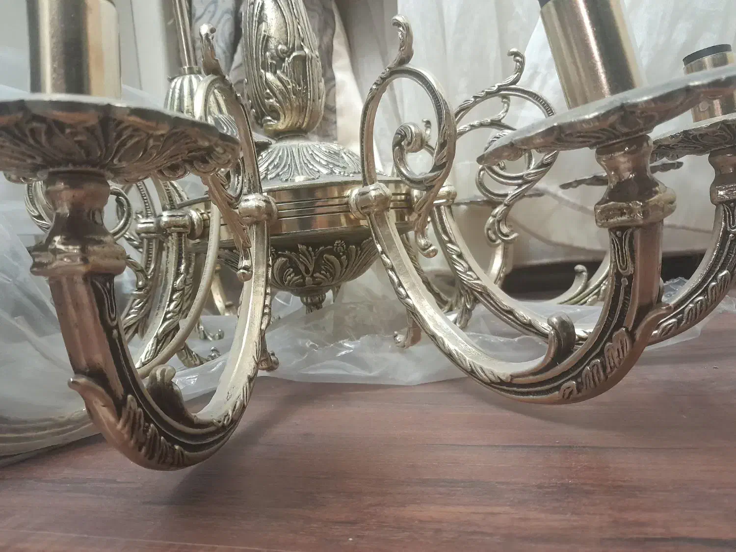 لوستر برنز اصل|لوستر و چراغ آویز|تهران, نیاوران|دیوار