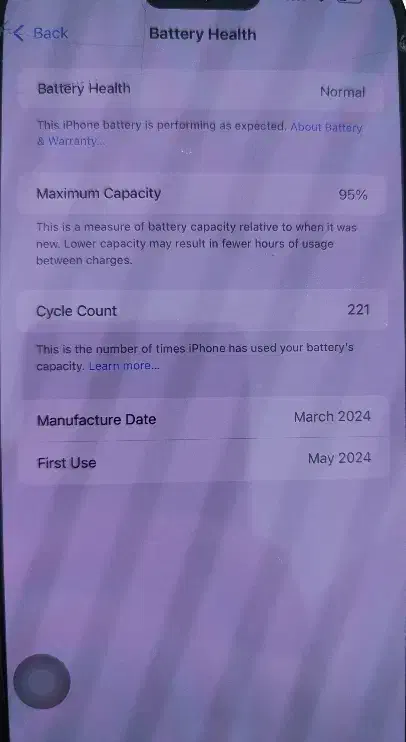 آیفون ۱۵پرومکس ۲۵۶ مشکی بدون ریجستری|موبایل|بندر ماهشهر, |دیوار