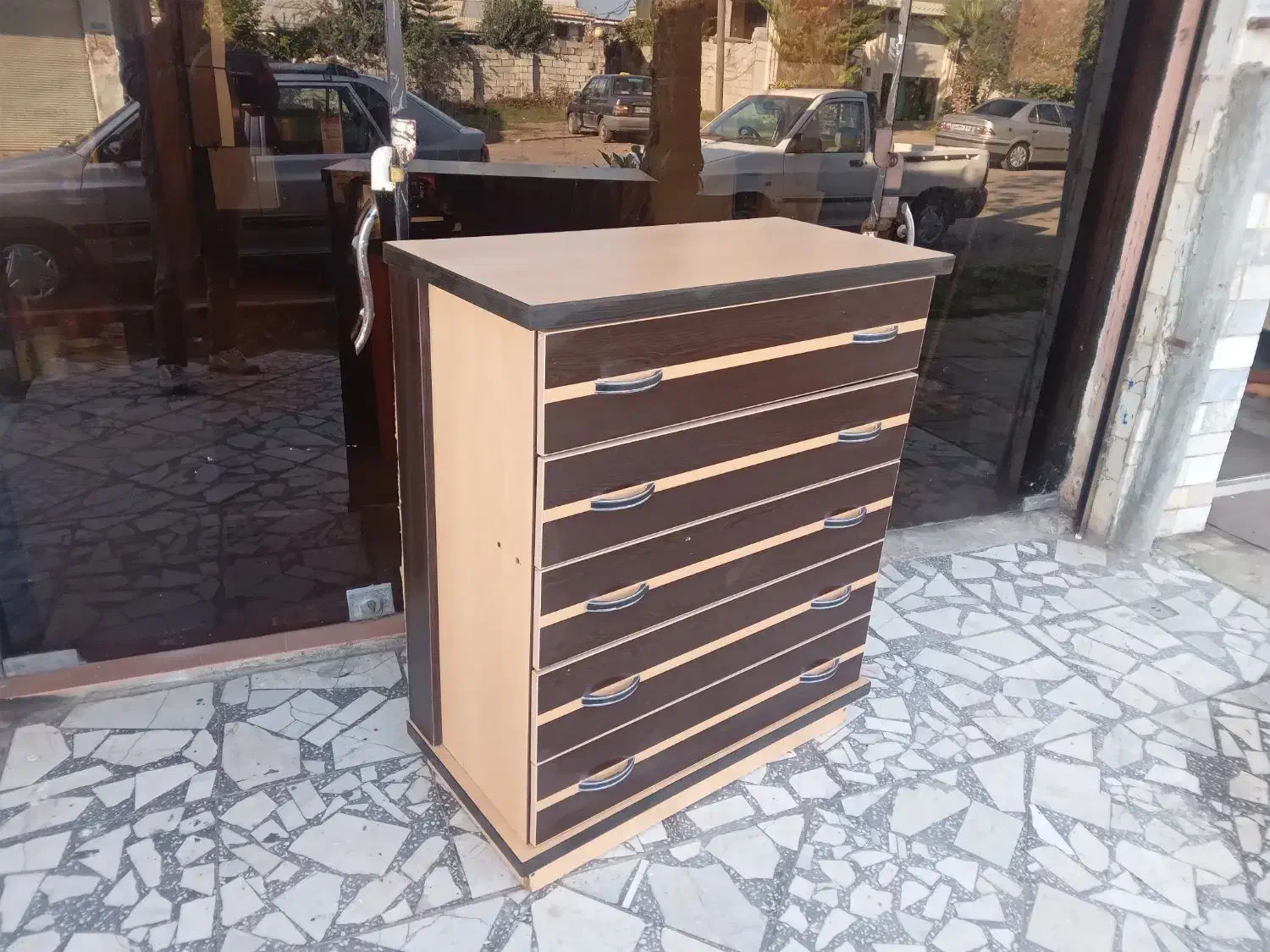 دراور با تحویل|جاکفشی، کمد، دراور|آستانه اشرفیه, |دیوار