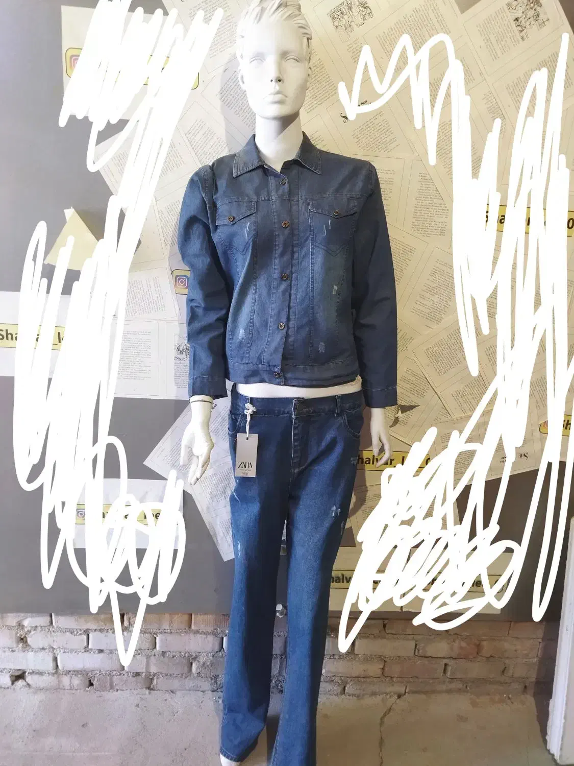 مانکن تمام قد زنانه فایبرگلاس|فروشگاه و مغازه|بوکان, |دیوار