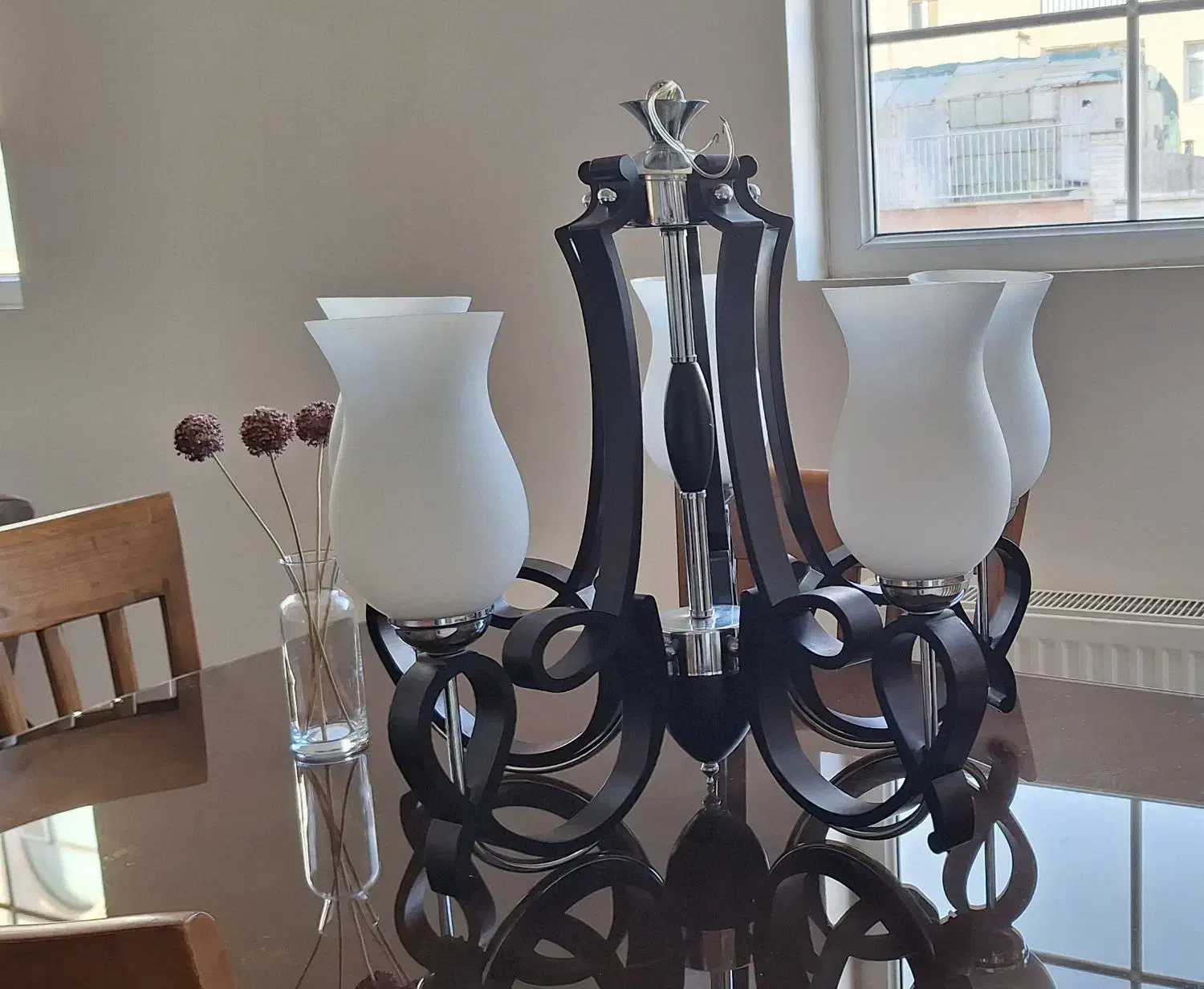 لوستر سقفی|لوستر و چراغ آویز|اراک, |دیوار