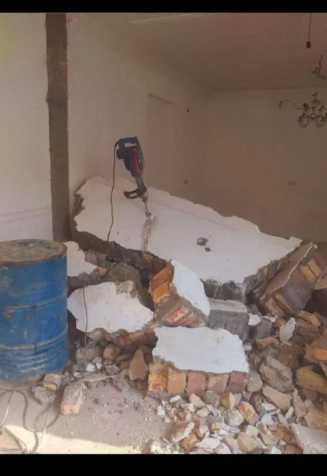 تخریب و کنده کاری|خدمات پیشه و مهارت|زابل, |دیوار