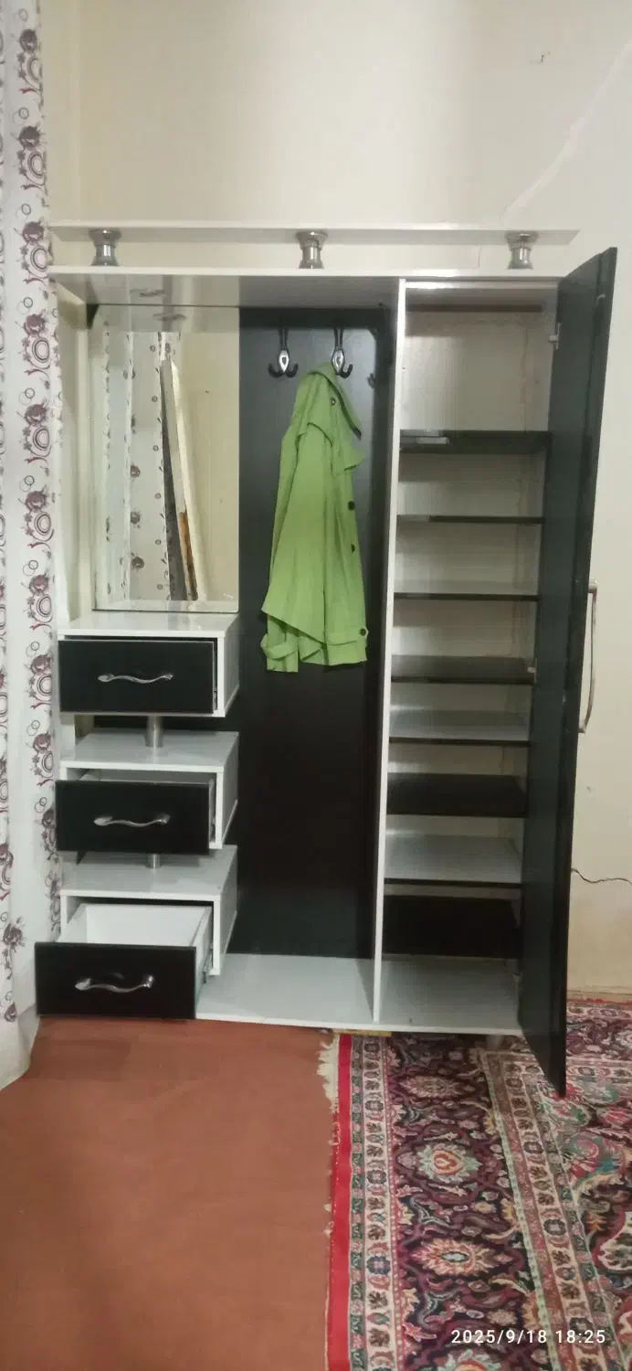 جا کفشی ایستاده تمام ام دی اف|جاکفشی، کمد، دراور|مرودشت, کناره|دیوار