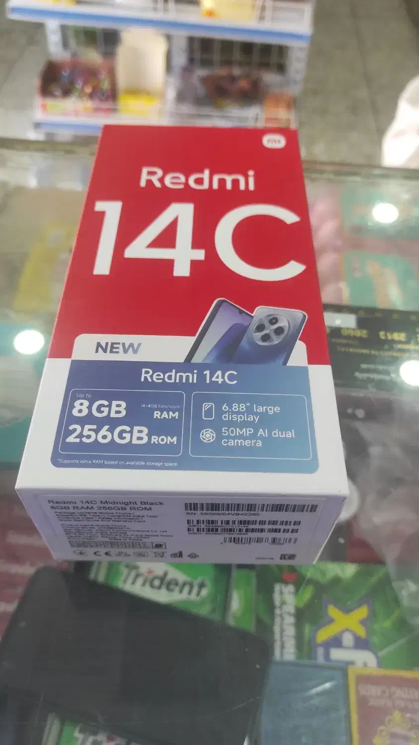 موبایل شیایومی ردمی 14سی256گیگ رم 8|موبایل|شیراز, شهرک رضوان|دیوار