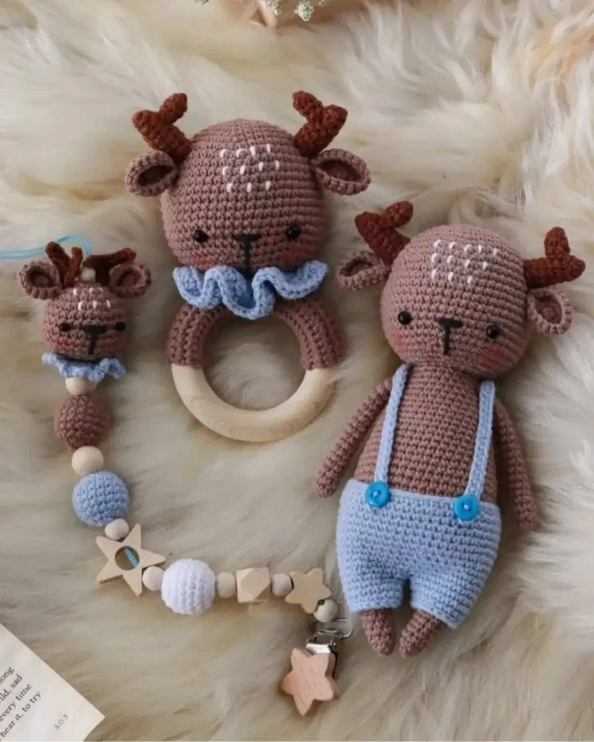 عروسک بافتنی مناسب سیسمونی و هدیه دادن|اسباببازی|تهران, امام حسین|دیوار