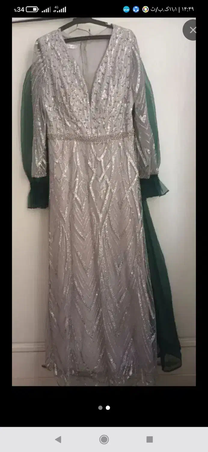 لباس مجلسی نوسایز۴۴و۴۶ق ۲میلیون|لباس|الوند, |دیوار