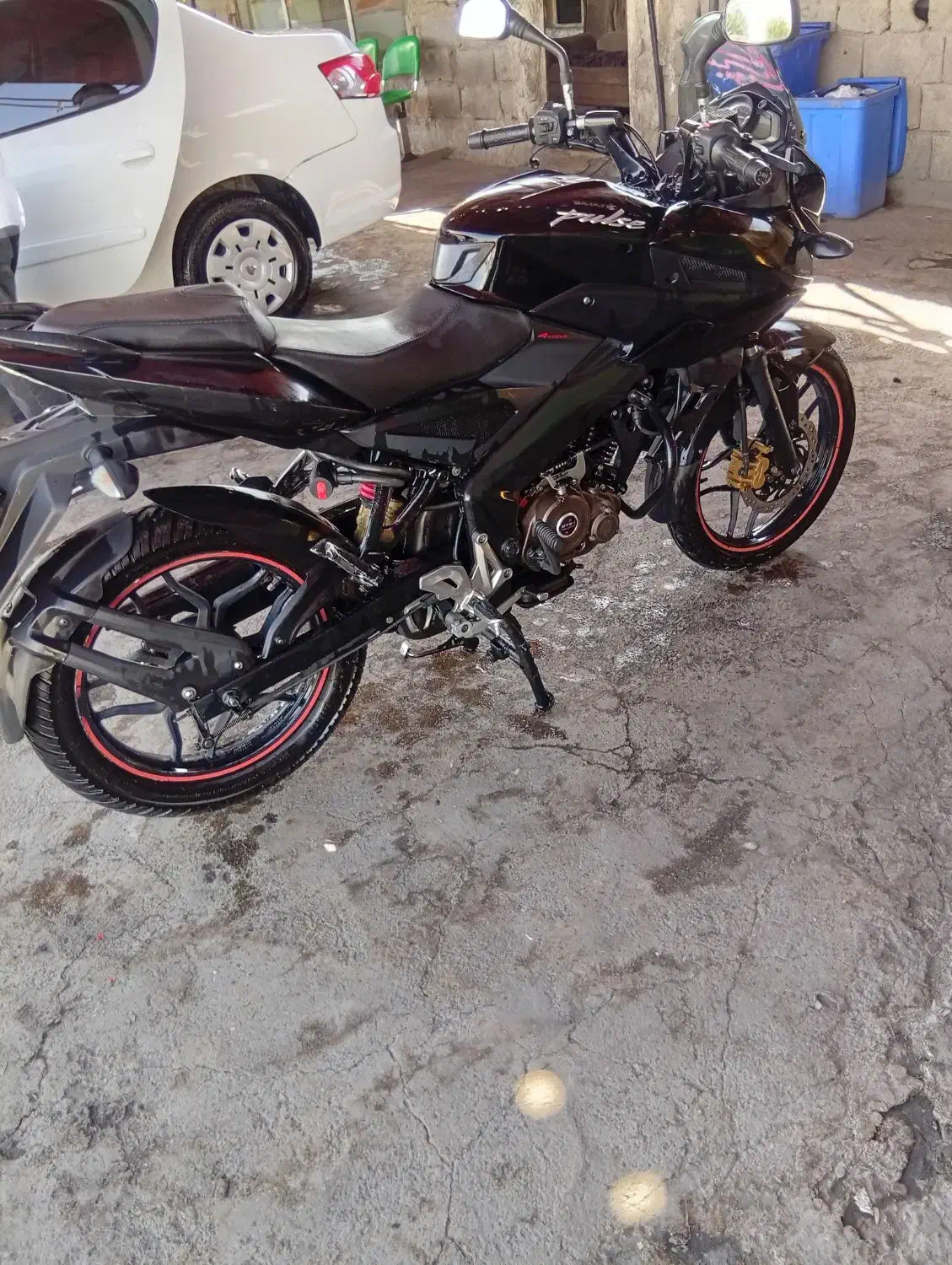 موتورسیکلت پالس ۱۵۰as مدل ۹۵|موتورسیکلت|تهران, خلیج فارس|دیوار