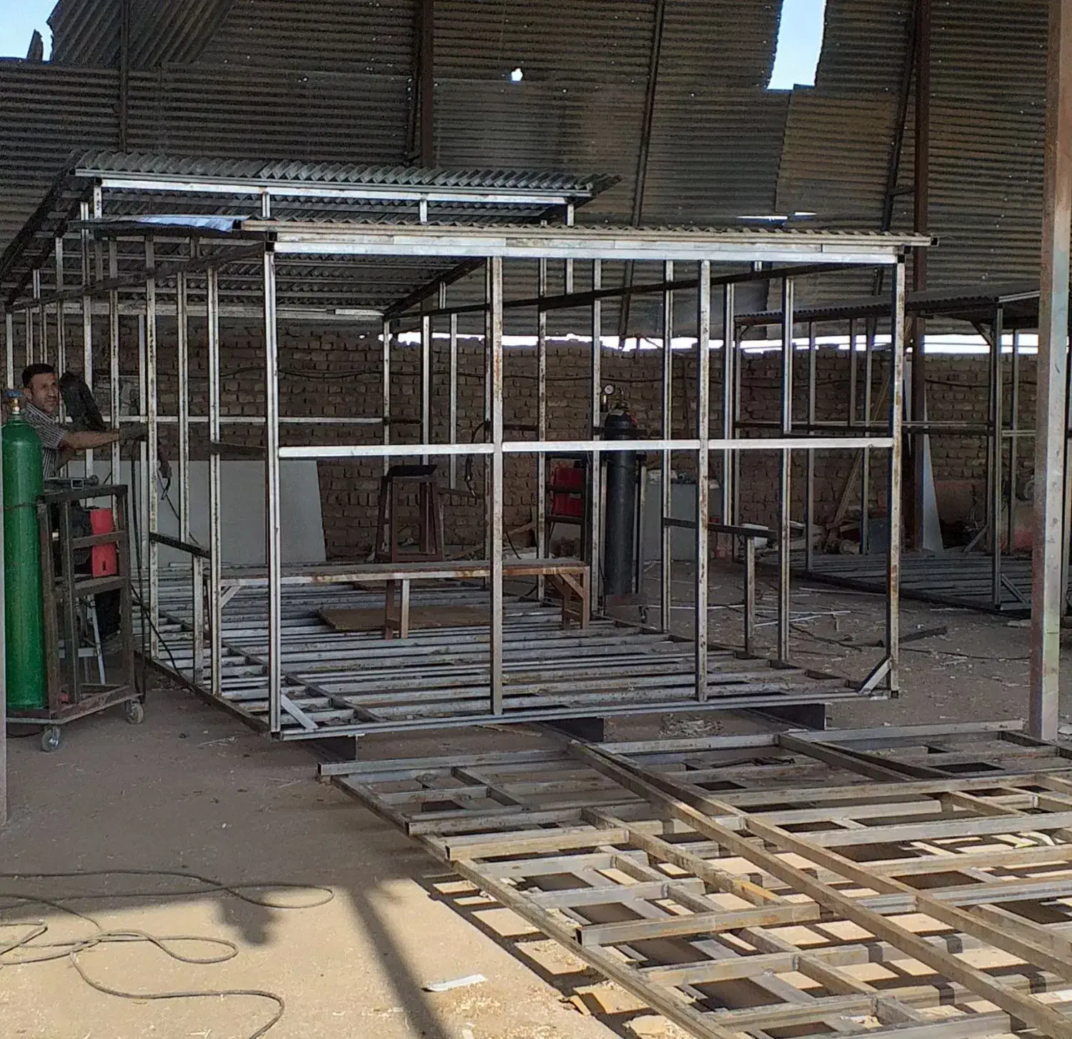 کانکس بادران قم|مصالح و تجهیزات ساختمان|قم, آرامستان بهشت معصومه|دیوار