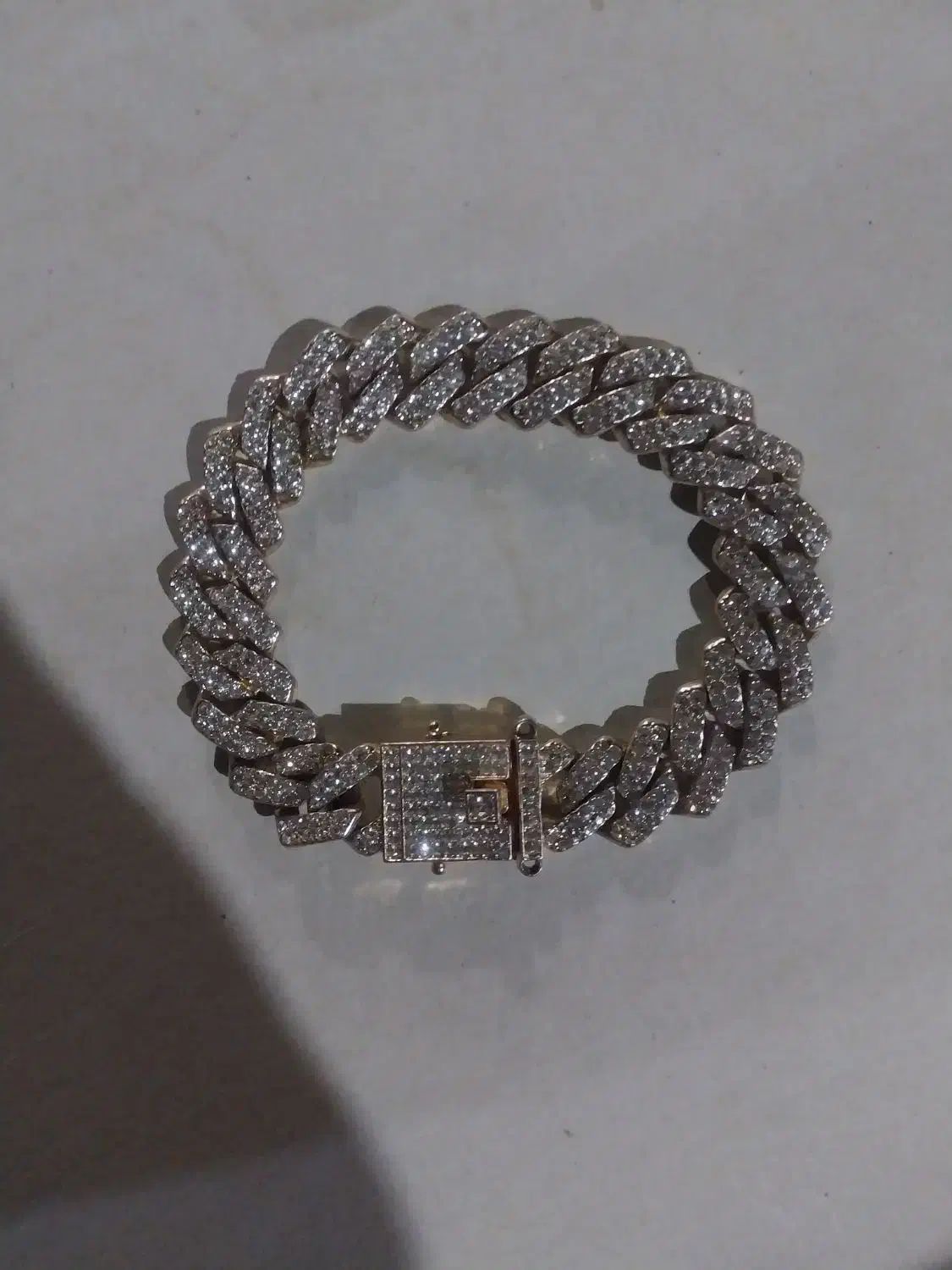 دستبند نگین دار طلایی|بدلیجات|بندرعباس, |دیوار