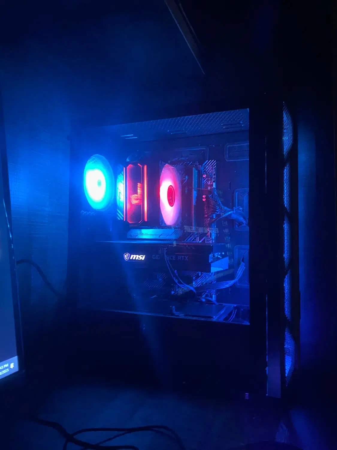 کامپیوتر گیمینگ به همراه مانیتور|رایانه رومیزی|تنکابن, |دیوار