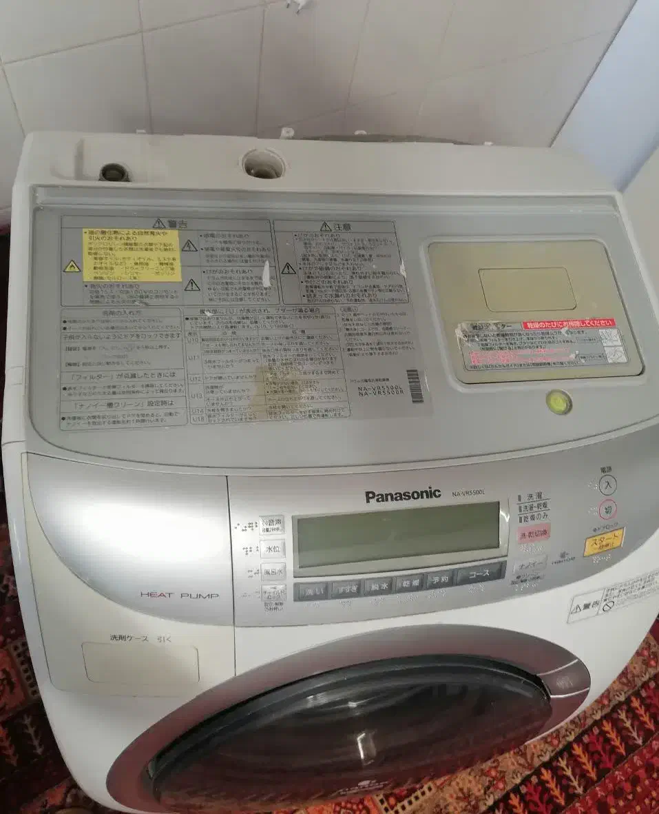 ماشین لباسشویی پاناسونیک ژاپنی|ماشین لباسشویی و خشک‌کن لباس|مشهد, هفده شهریور|دیوار