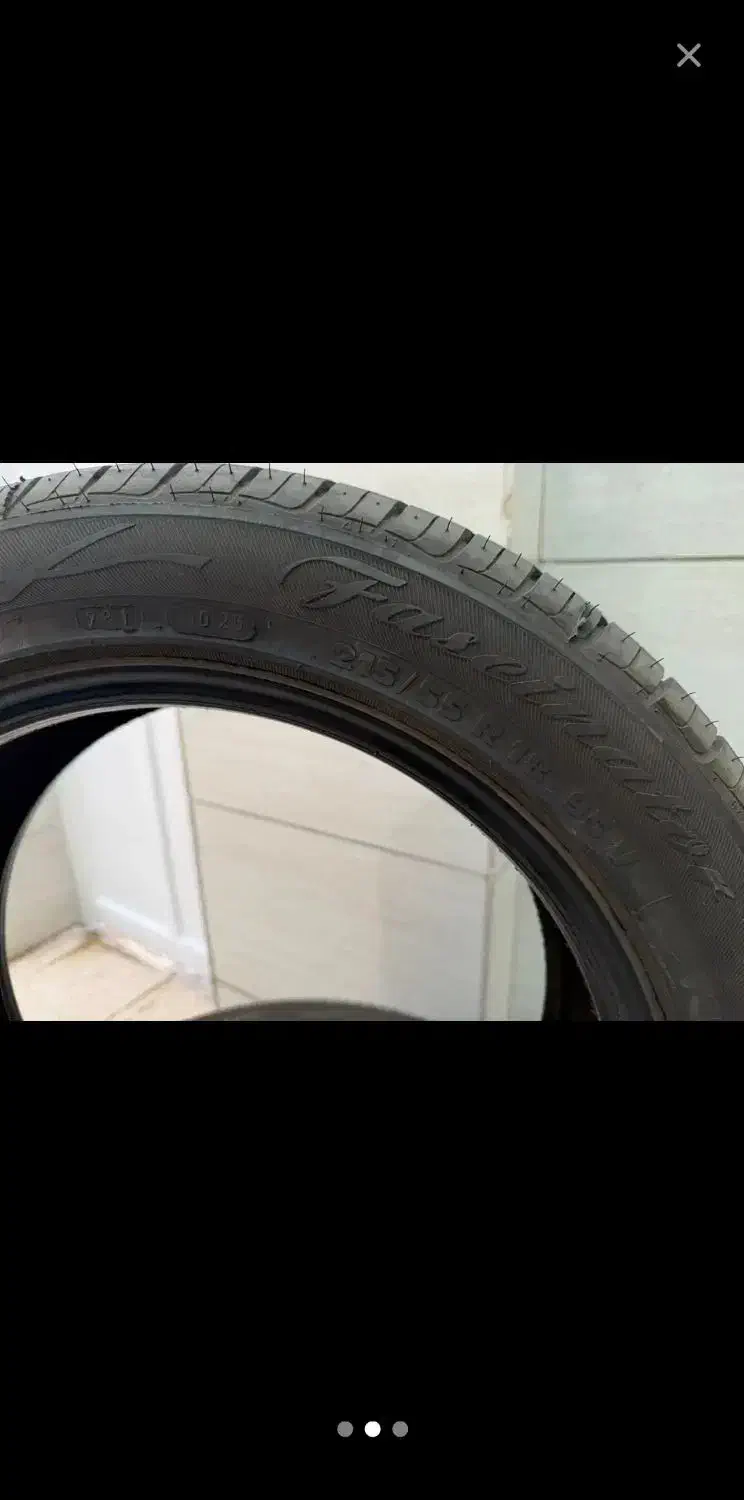 یک حلقه لاستیک کویر ۲۱۵/۵۵ R 18|قطعات یدکی و لوازم جانبی|فسا, |دیوار