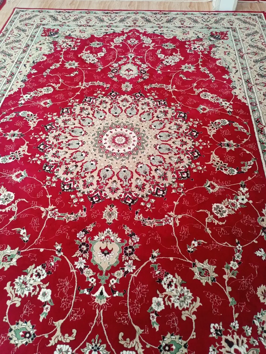 فرش دوازده متری|فرش|ساوه, |دیوار