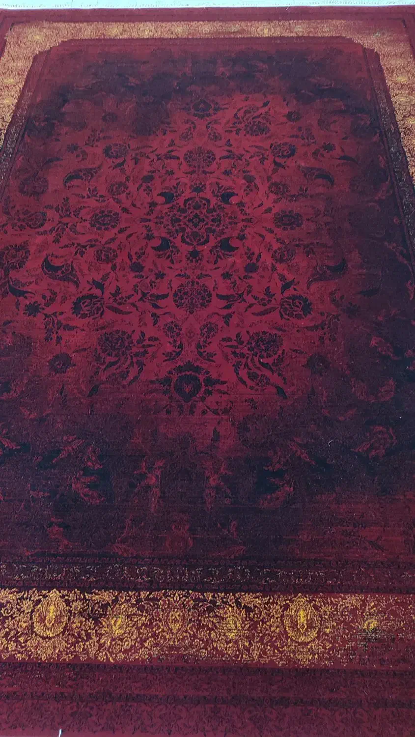 وینتیج قرمز جدید|فرش|خرم‌آباد, |دیوار