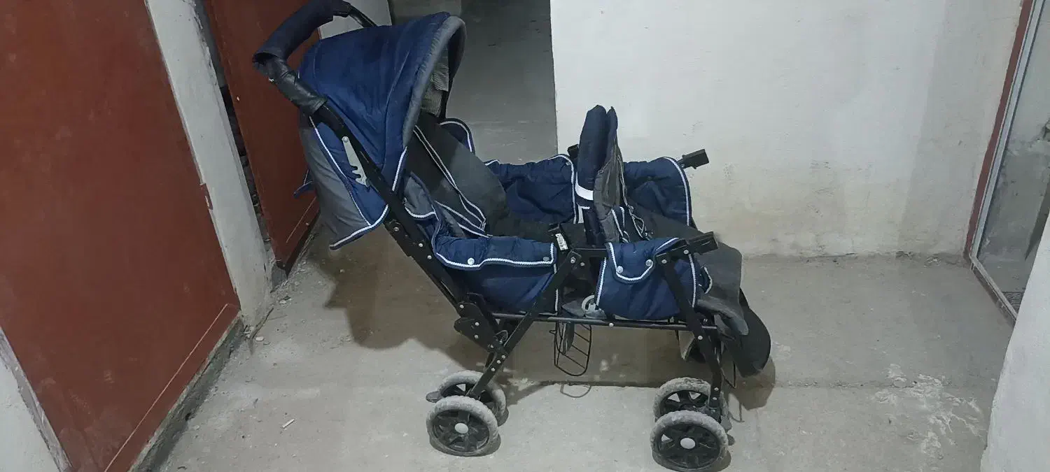 کالسکه دوقلو|کالسکه و لوازم جانبی|دورود, |دیوار