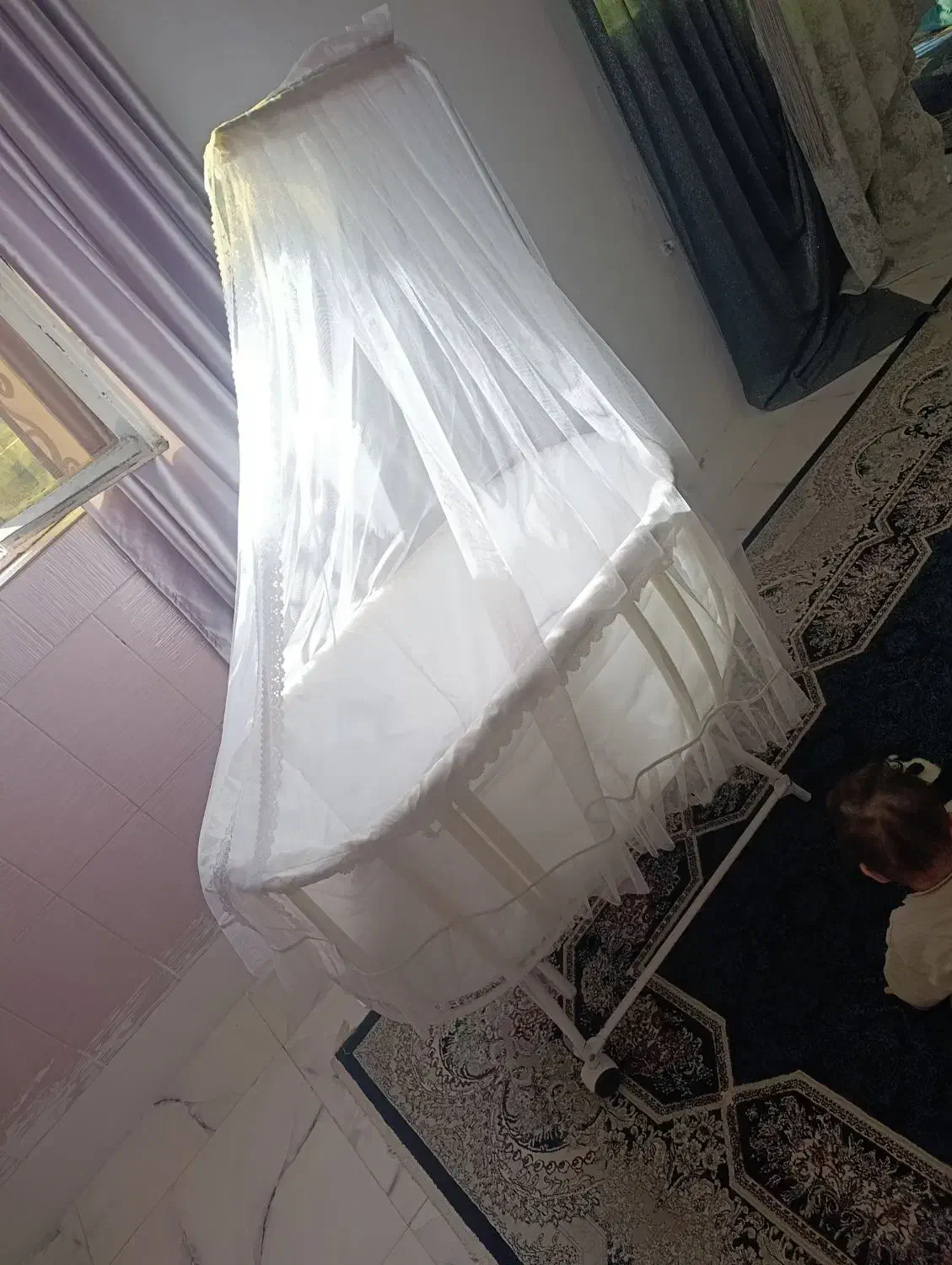 گهوارهم تحرک|اسباب و اثاث بچه|اشتهارد, |دیوار