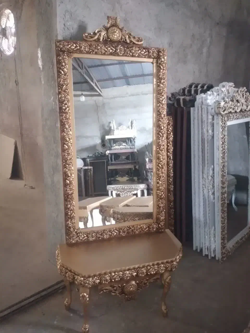 آینه کنسول|آینه|درگزین, |دیوار