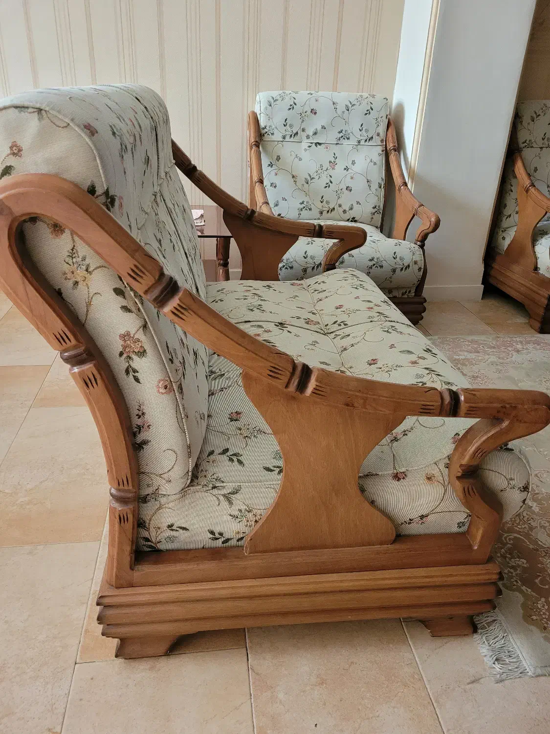 فروش مبلمان ۷ نفره|مبلمان خانگی و میز عسلی|تهران, شهرک آزمایش|دیوار