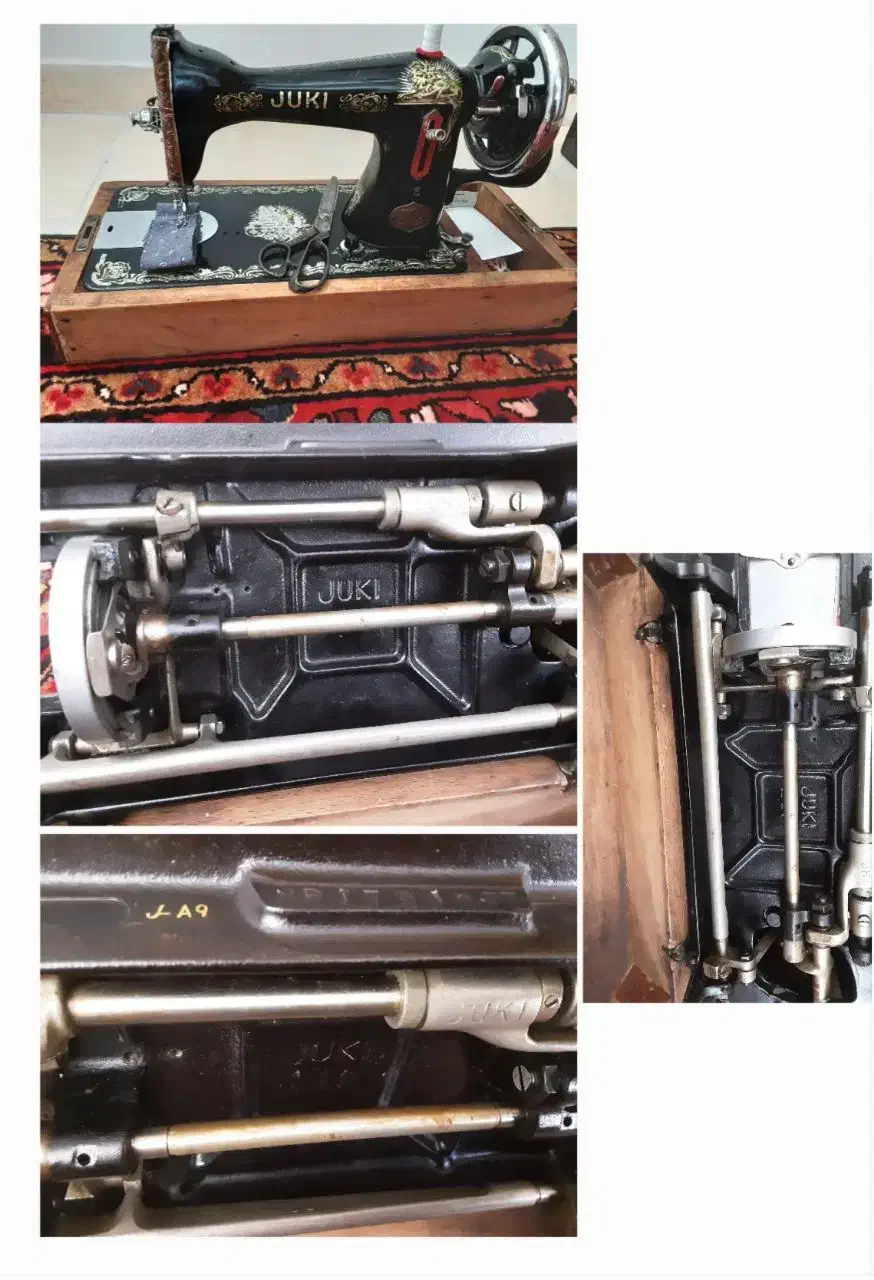 چرخ خیاطی ژاپنی قدیمی|کلکسیون اشیاء عتیقه|تهران, کوی بیمه|دیوار