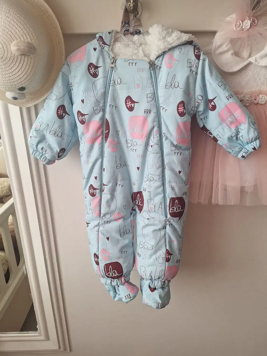 کاپشن سرهمی نوزادی بچگانه|کفش و لباس بچه|تهران, والفجر (افسریه)|دیوار