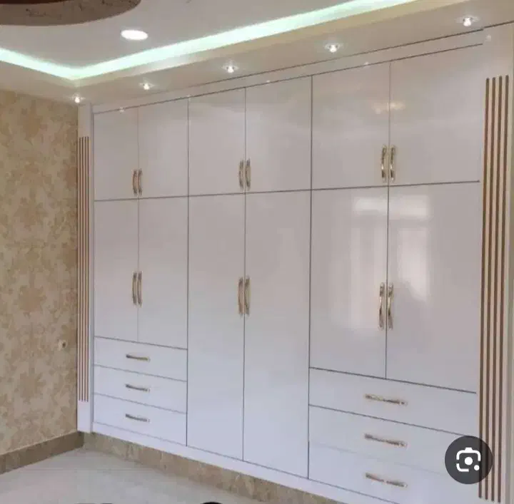 ساخت کمد دیواری و کابینت|جاکفشی، کمد، دراور|شوش, |دیوار
