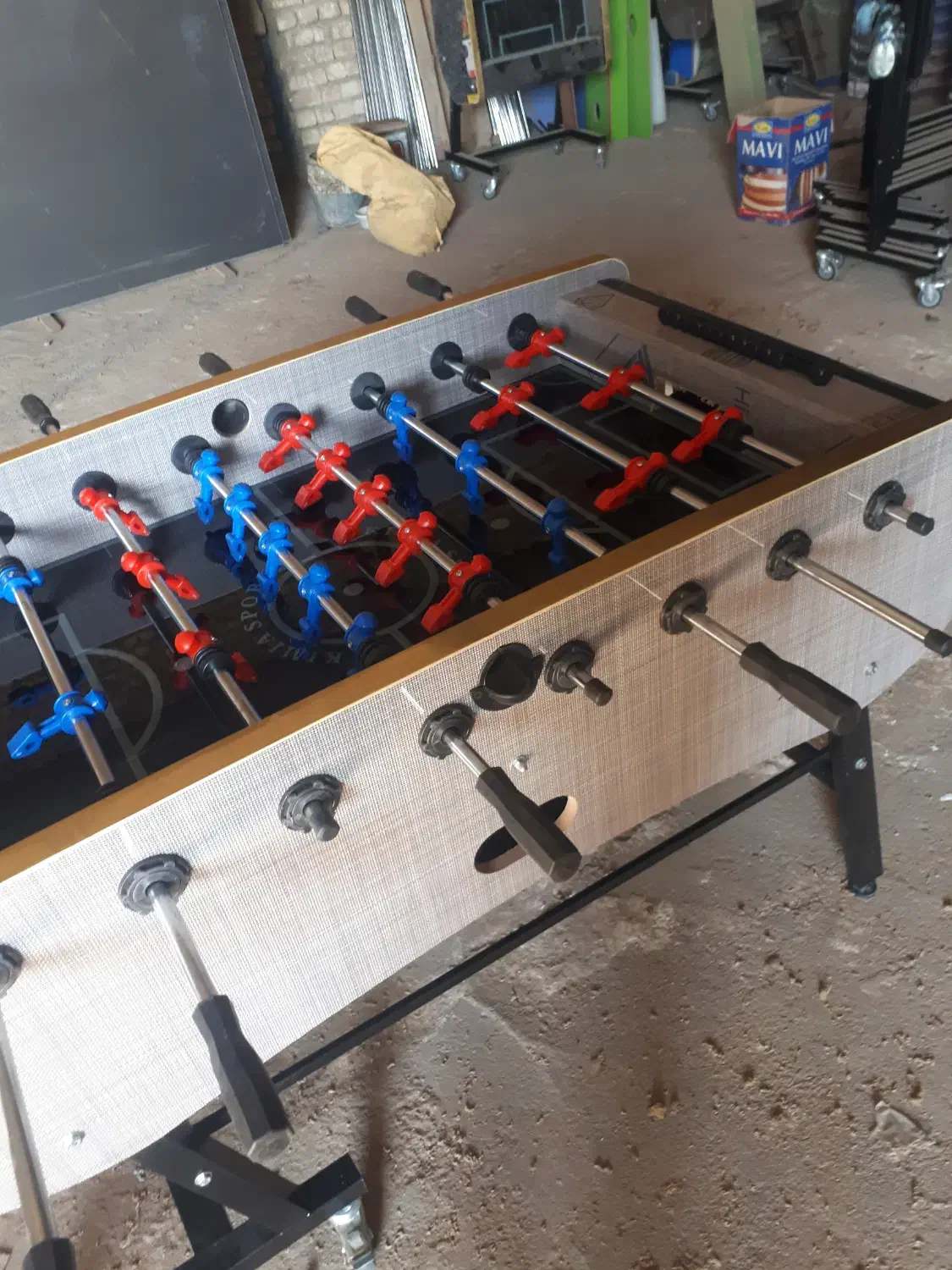 فوتبال دستی هایگلاس کف شیشه چرخ دار تاشو|ورزش‌های توپی|اصفهان, قهجاورستان|دیوار