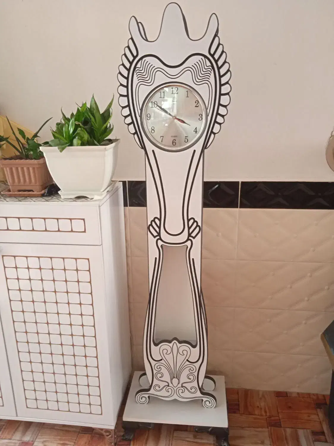 میز غذاخوری.ساعت ایستاده|میز و صندلی غذاخوری|مشگین شهر, |دیوار