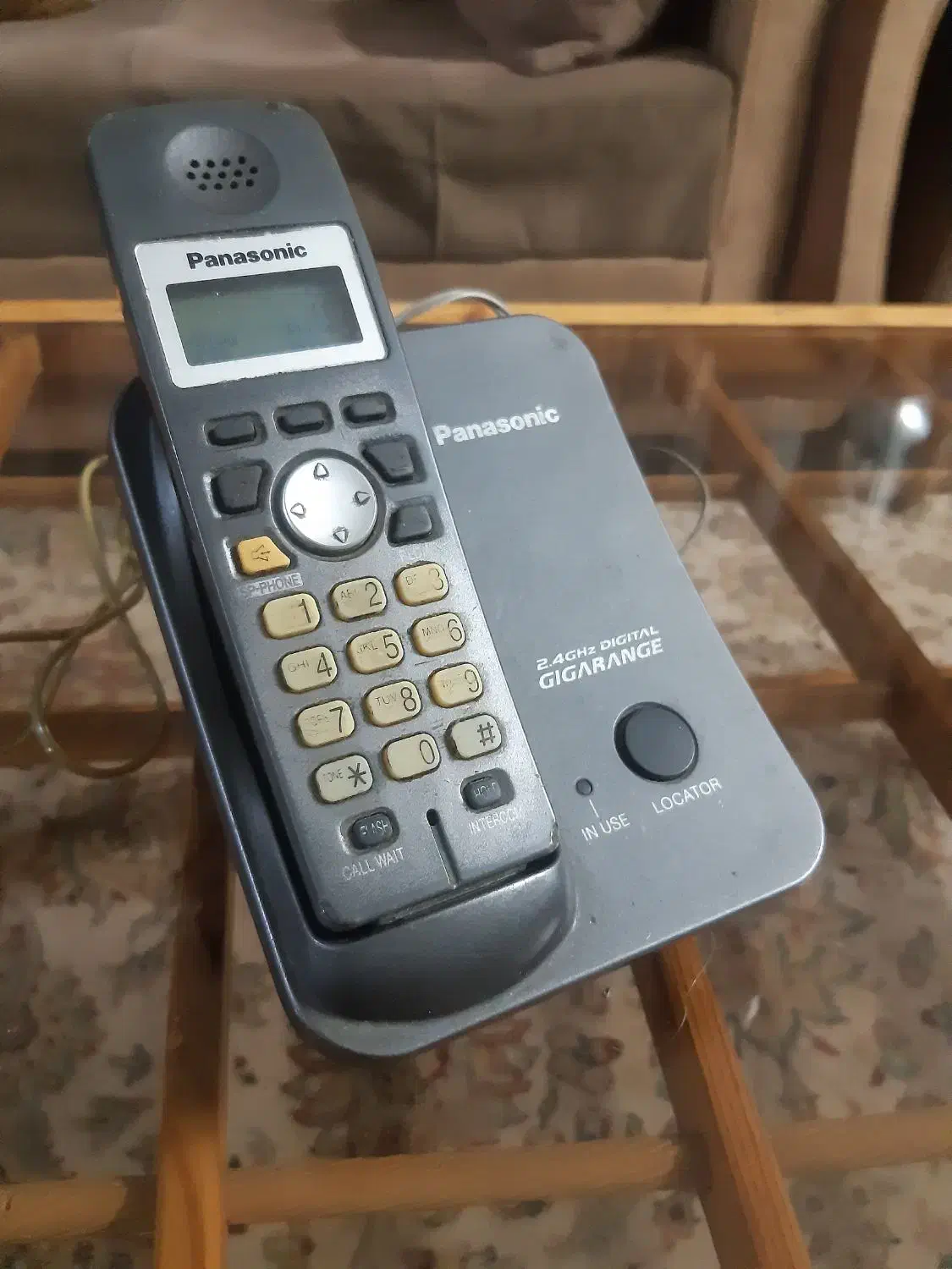 گوشی بیسیم پاناسونیک اصلی|تلفن رومیزی|مشهد, الهیه|دیوار