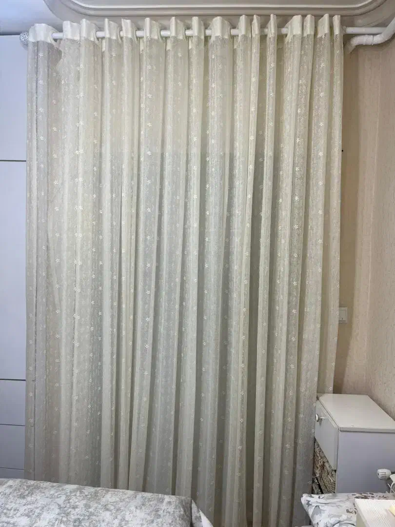 پرده اتاق خواب بلند|پرده، رانر، رومیزی|بندر انزلی, نوروزی|دیوار