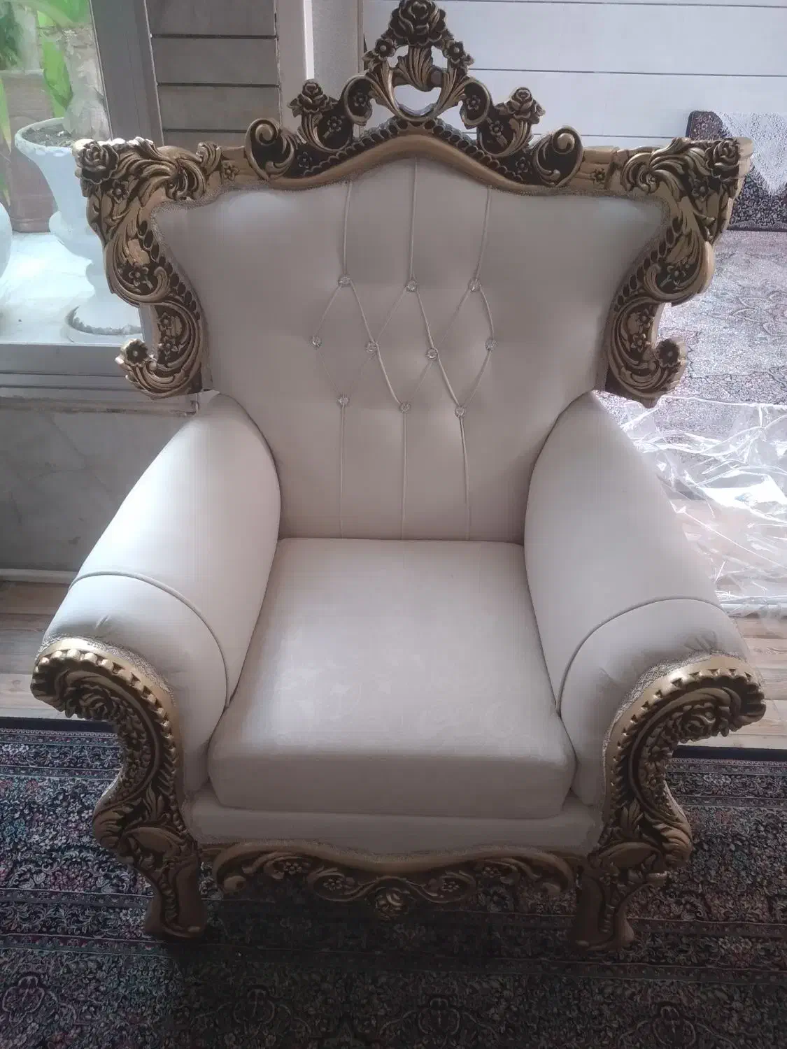 مبل سلطنتی|مبلمان خانگی و میز عسلی|کرمان, |دیوار