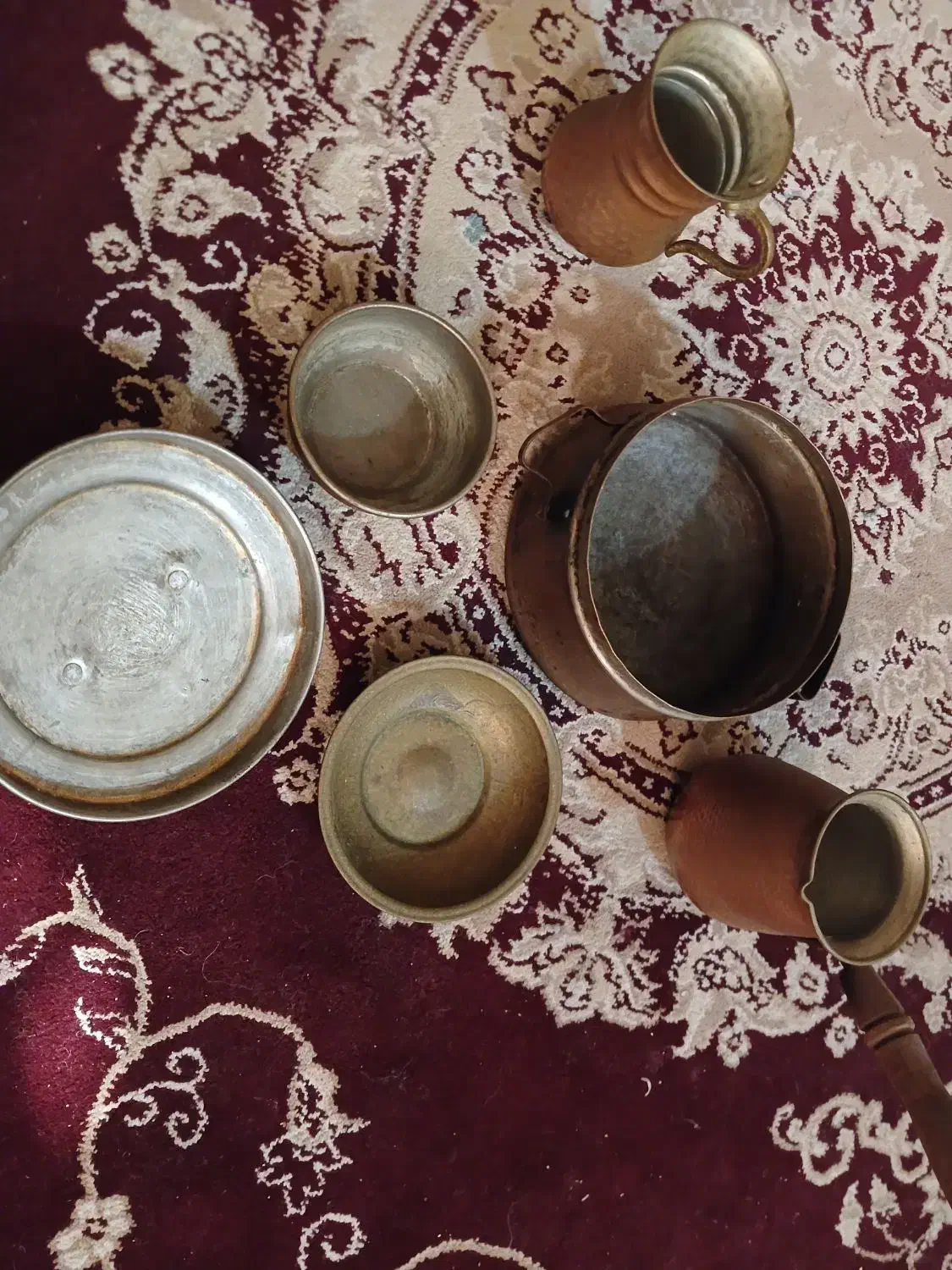 تعدادی ظروف مسی|ظروف پخت‌وپز|بوشهر, |دیوار