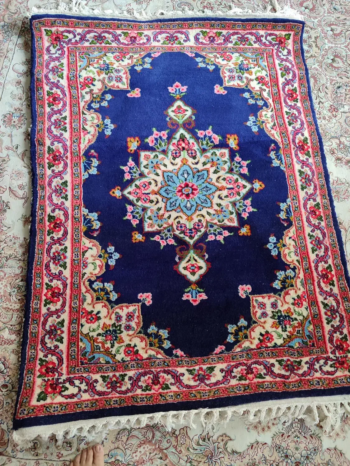 فرش زرع نیم دستباف|فرش|همدان, |دیوار