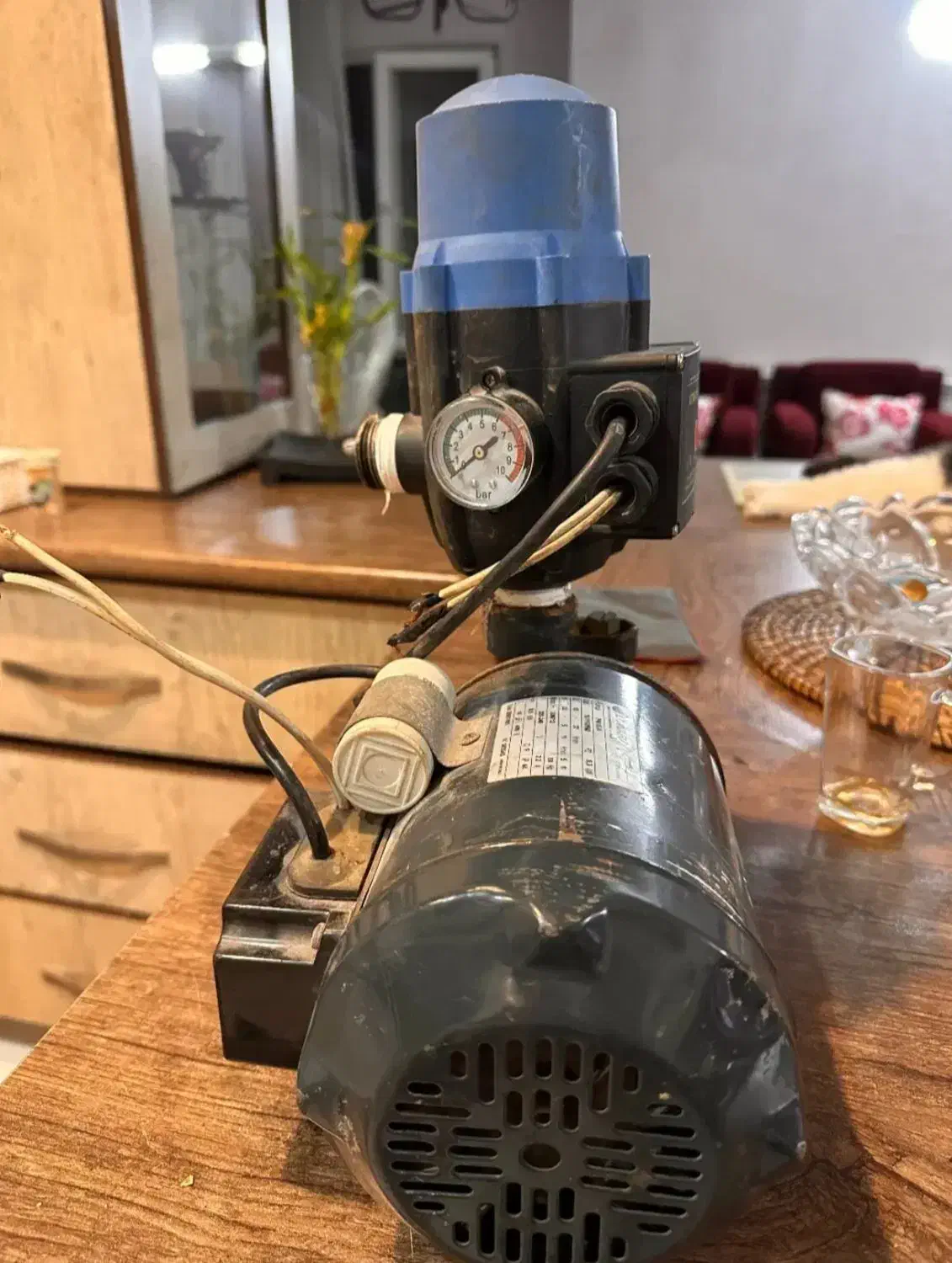 پمپ آب لوورا با ست کنترل|مصالح و تجهیزات ساختمان|اردبیل, |دیوار