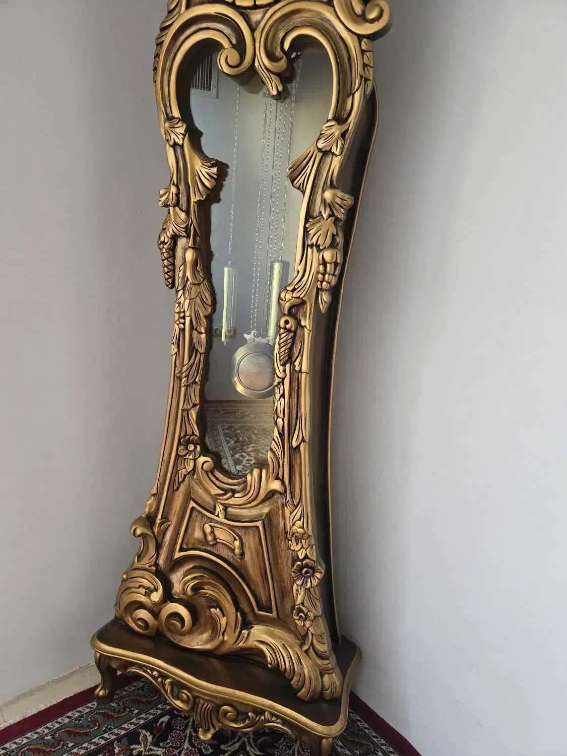 صندلی آرامش ریلکسی ساعت ایستاده طلایی|ساعت دیواری و تزئینی|مشهد, آزادشهر|دیوار